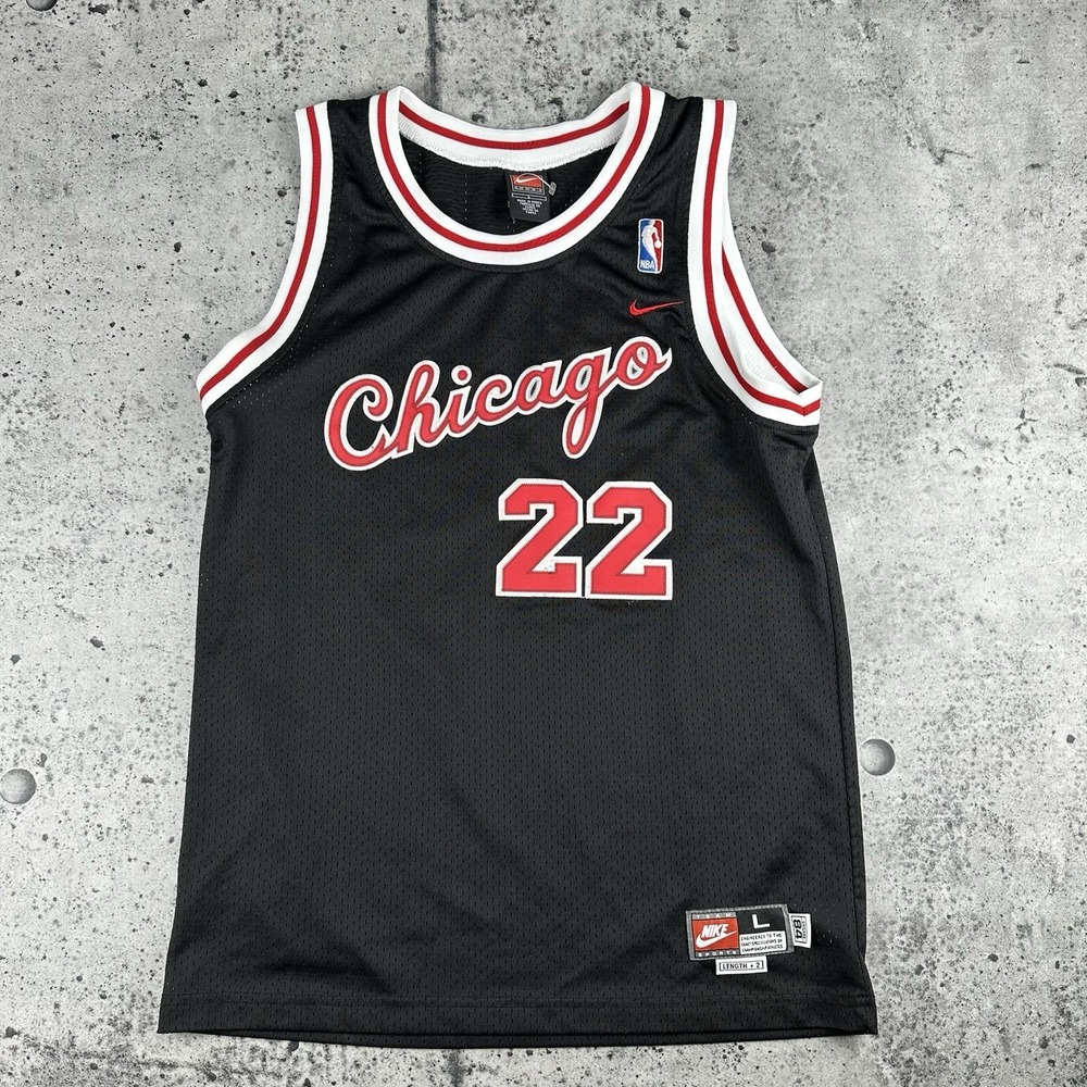 Nike‎ Chicago Bulls Jay Williams #22 Sewn Basketball Jersey US Youth Size Large